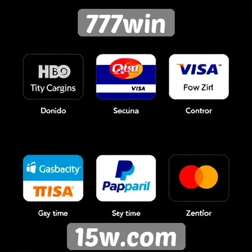 Métodos de pagamento disponíveis no site 777win